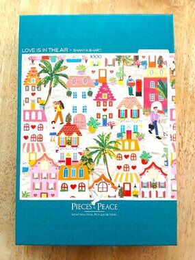 Pieces & Peace Love Is In The Air Jigsaw Puzzle, 1000 Pieces